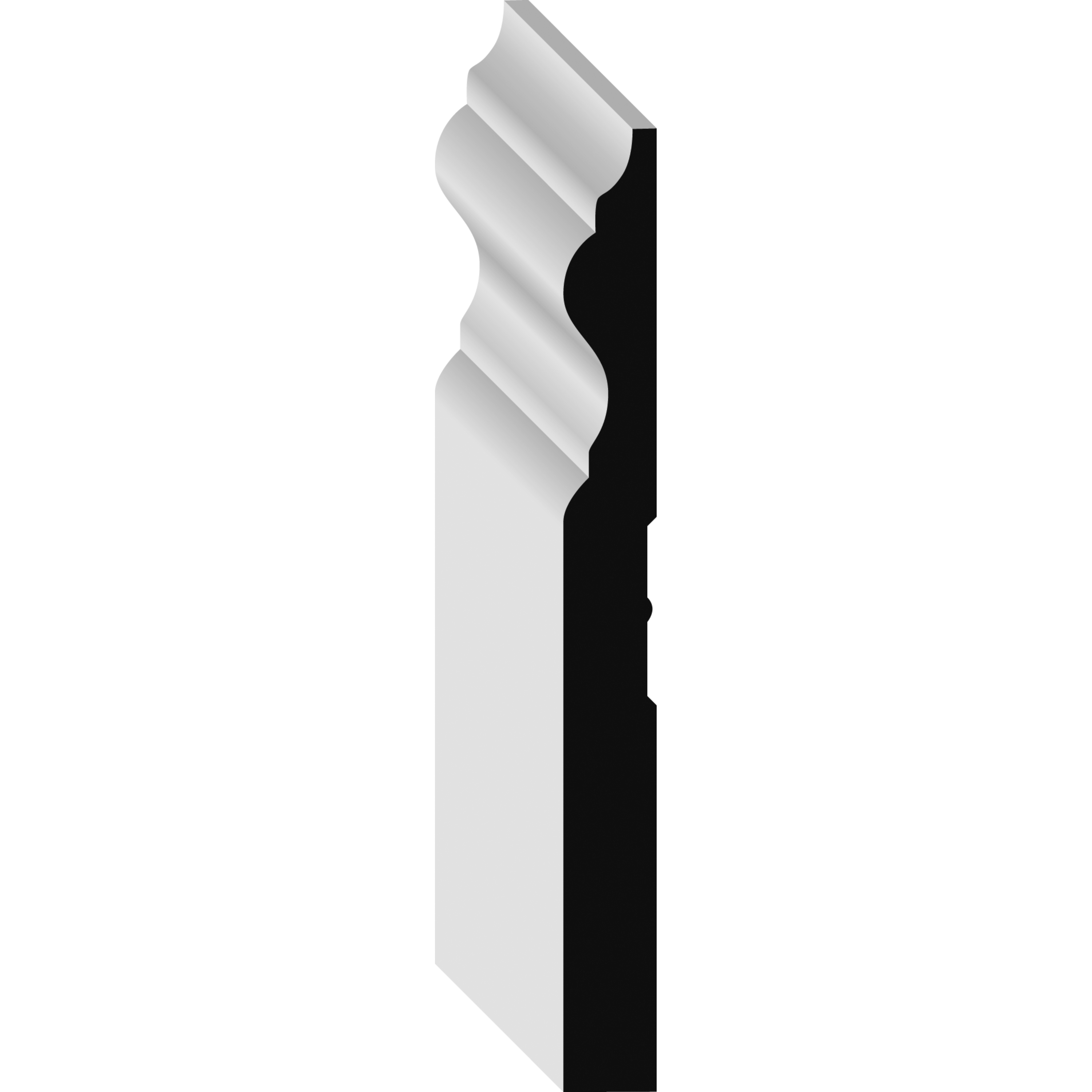 9 16 X 5 13 16 X 16 Primed MDF Baseboard 1566992 9-16-x-5-13-16-x-16-primed-mdf-baseboard-1566992