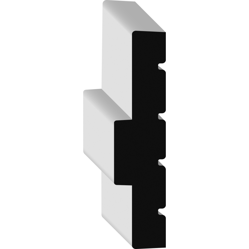 1 1 32 X 4 11 16 X 81 Primed Fingerjoint Pine Stop Applied Jamb 